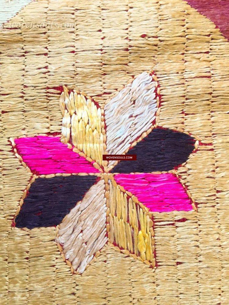 813 SOLD Phulkari Bagh Textile - Masterpiece-WOVENSOULS-Antique-Vintage-Textiles-Art-Decor