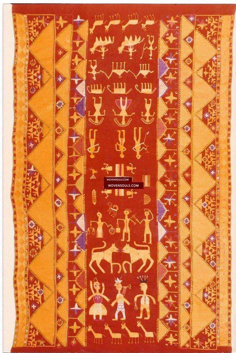 818 VERKAUFT Sarpallu Phulkari Bagh Textile-WOVENSOULS-Antike-Vintage-Textilien-Kunst-Dekor