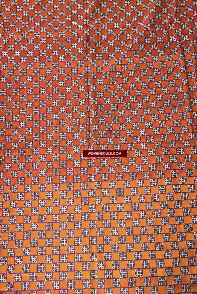 820 Ungewöhnlicher Bagh Phulkari Hochzeitstextilien-WOVENSOULS-Antike-Vintage-Textilien-Kunst-Dekor