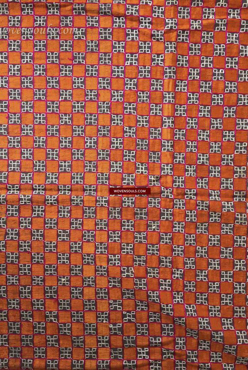 820 Ungewöhnlicher Bagh Phulkari Hochzeitstextilien-WOVENSOULS-Antike-Vintage-Textilien-Kunst-Dekor