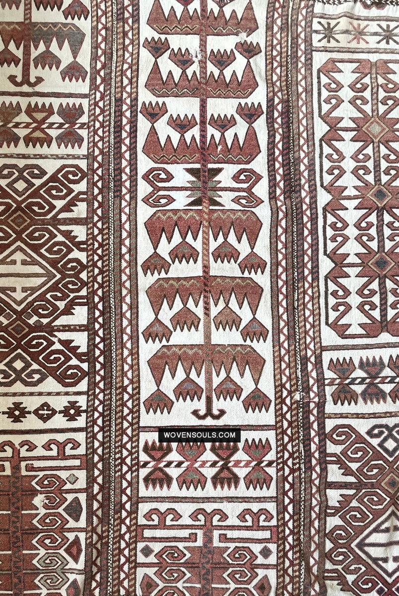 830 Antique Karakalpak Qarakalpak Tent Band Panels-WOVENSOULS Antique Textiles & Art Gallery