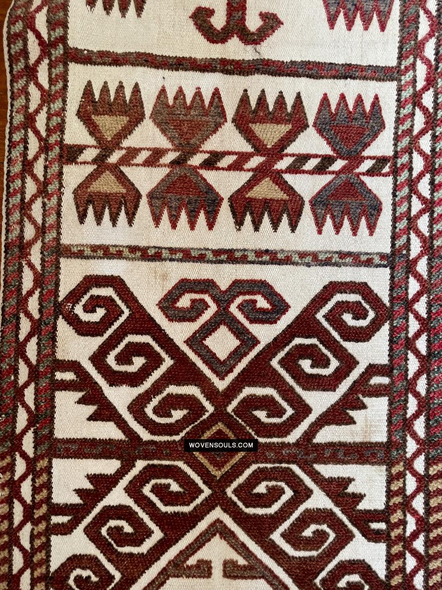 830 Antique Karakalpak Qarakalpak Tent Band Panels-WOVENSOULS Antique Textiles & Art Gallery