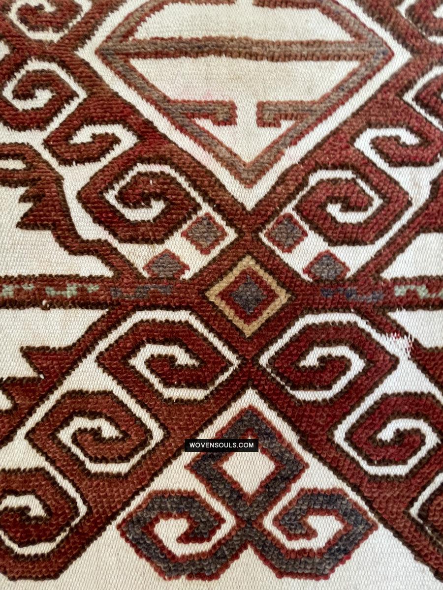 830 Antique Karakalpak Qarakalpak Tent Band Panels-WOVENSOULS Antique Textiles & Art Gallery