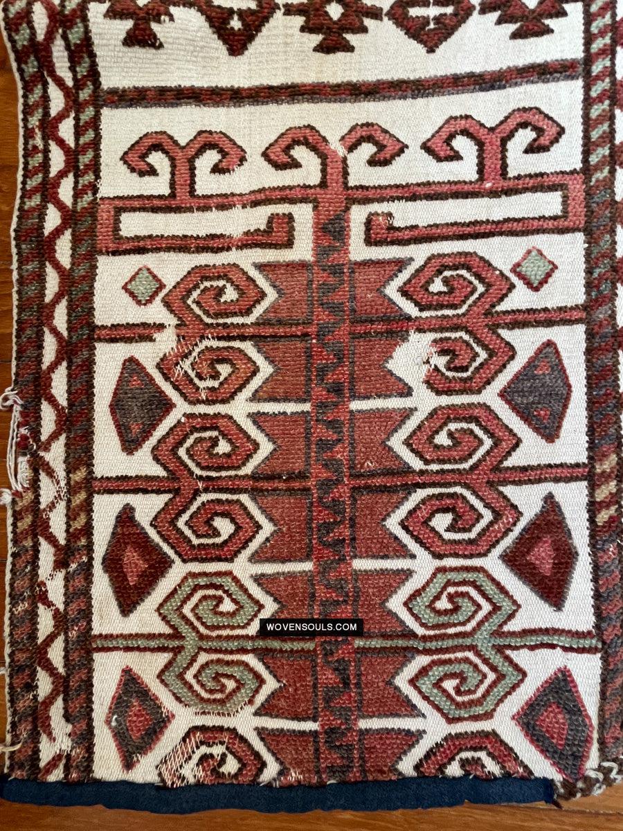 830 Antique Karakalpak Qarakalpak Tent Band Panels-WOVENSOULS Antique Textiles & Art Gallery