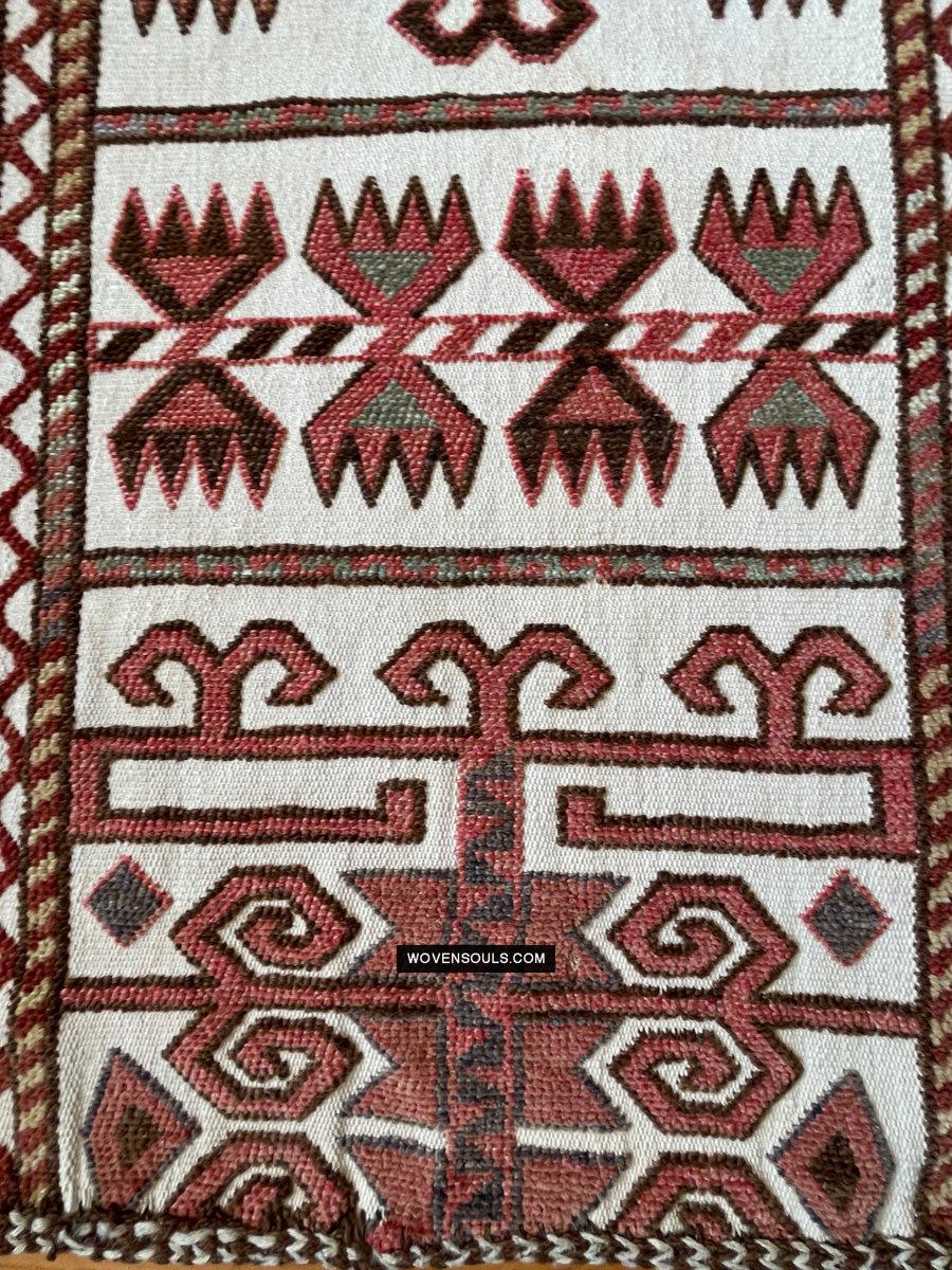 830 Antique Karakalpak Qarakalpak Tent Band Panels-WOVENSOULS Antique Textiles & Art Gallery