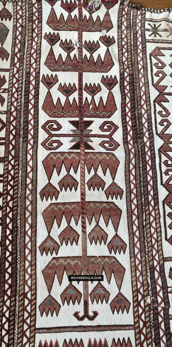 830 Antique Karakalpak Qarakalpak Tent Band Panels-WOVENSOULS Antique Textiles & Art Gallery