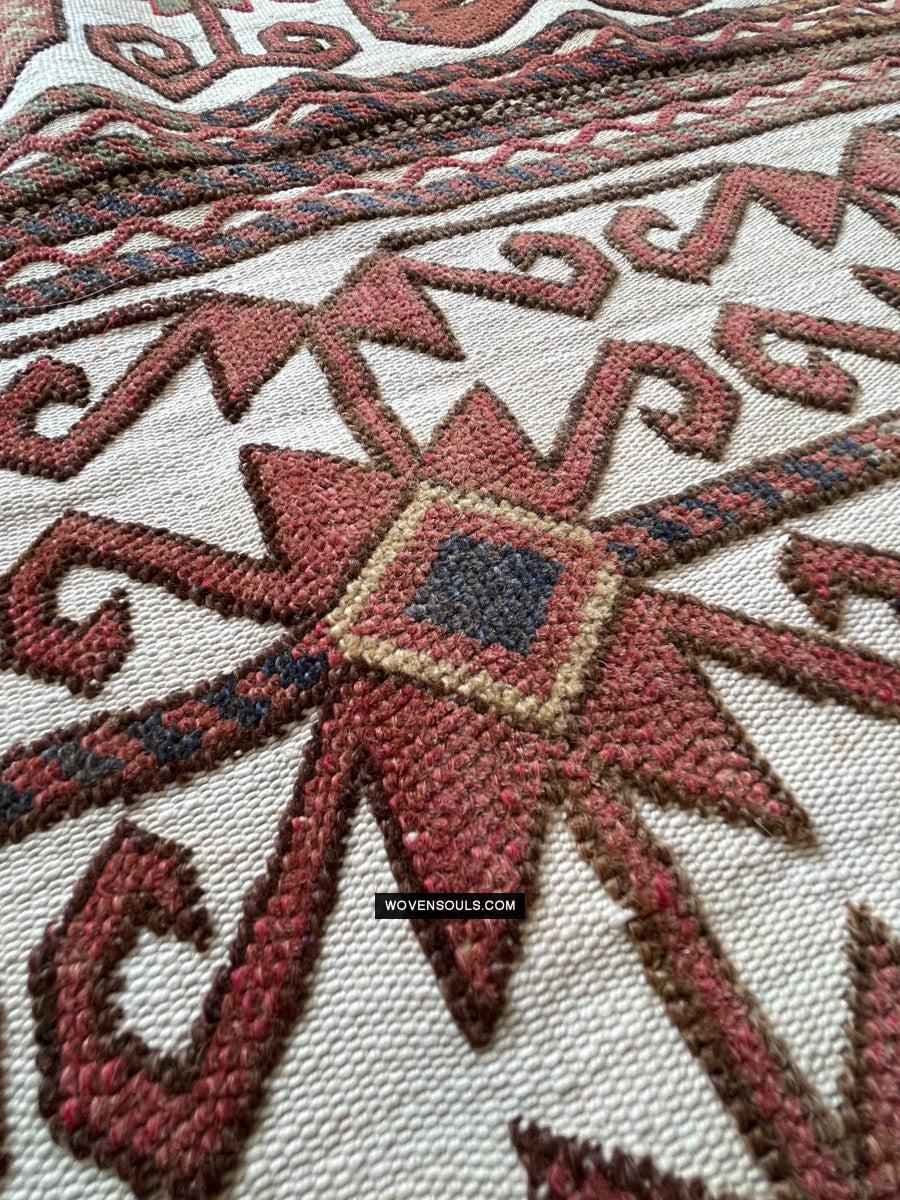 830 Antique Karakalpak Qarakalpak Tent Band Panels-WOVENSOULS Antique Textiles & Art Gallery