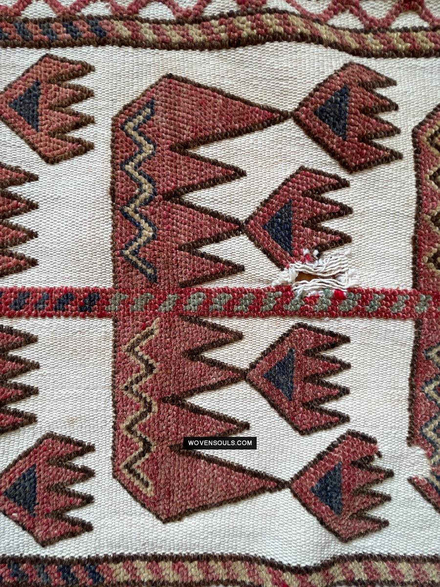 830 Antique Karakalpak Qarakalpak Tent Band Panels-WOVENSOULS Antique Textiles & Art Gallery