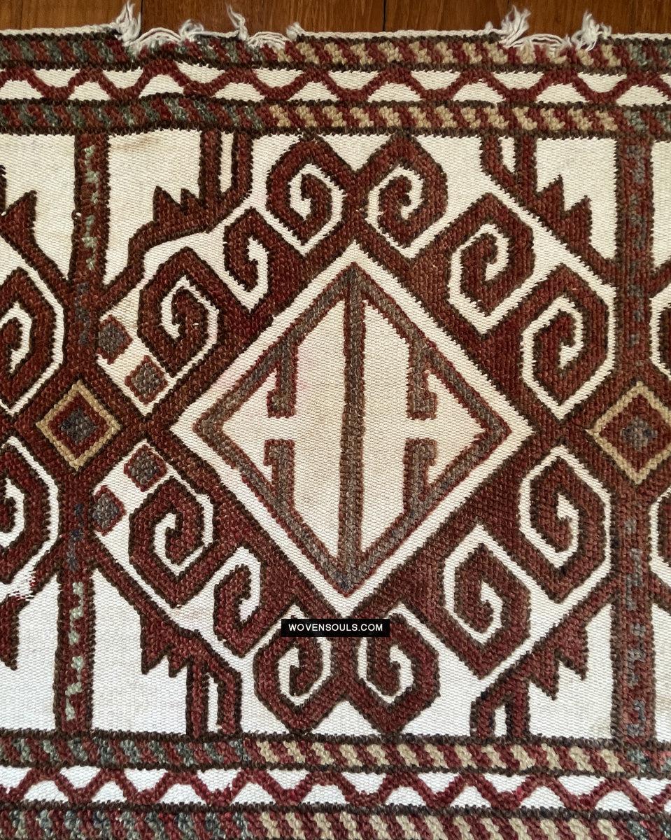 830 Antique Karakalpak Qarakalpak Tent Band Panels-WOVENSOULS Antique Textiles & Art Gallery