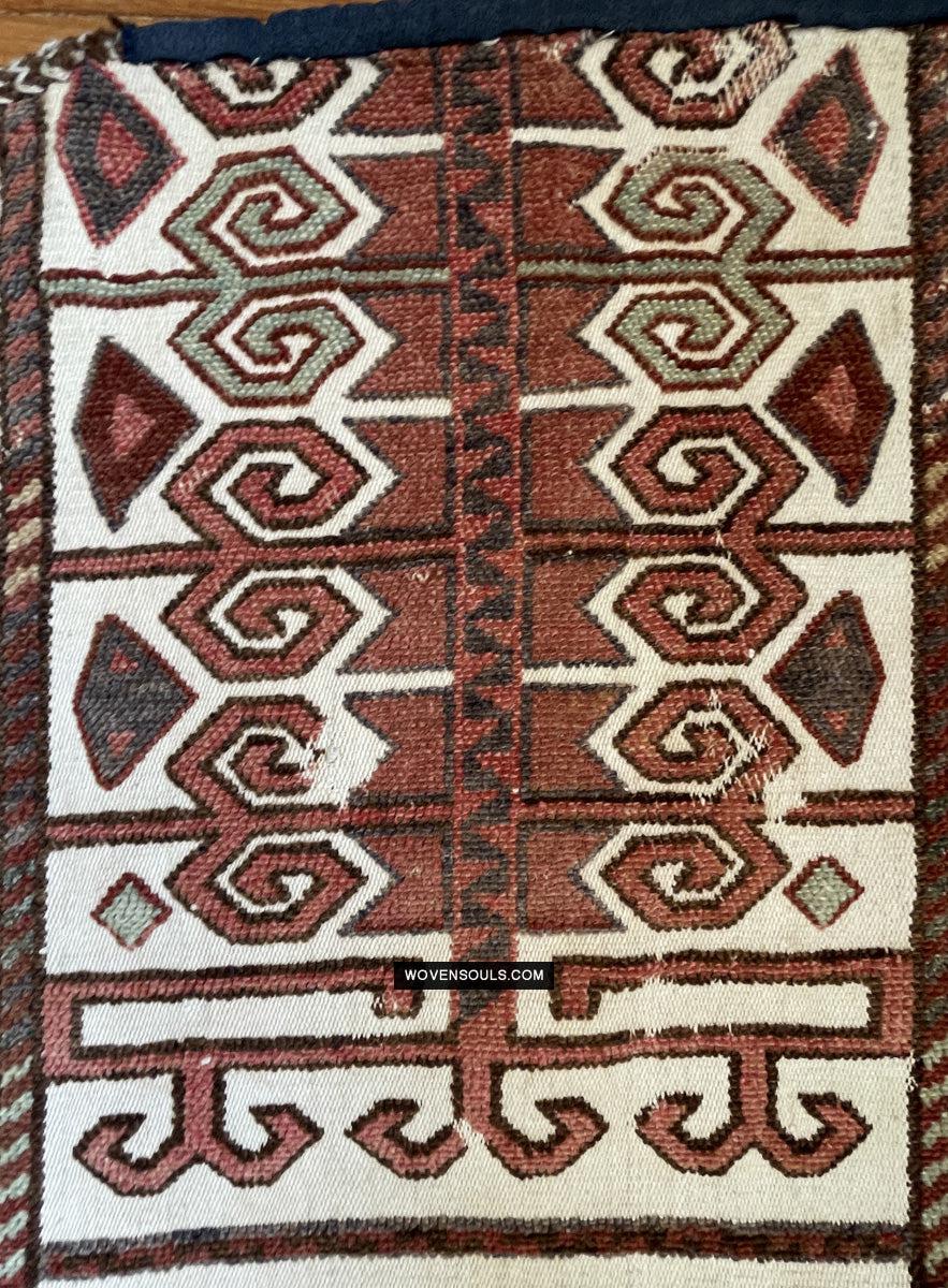 830 Antique Karakalpak Qarakalpak Tent Band Panels-WOVENSOULS Antique Textiles & Art Gallery