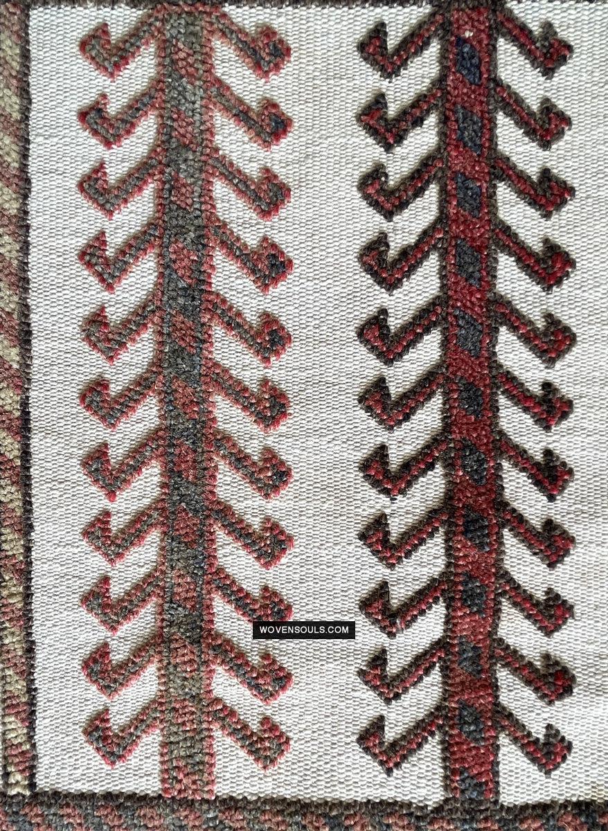 830 Antique Karakalpak Qarakalpak Tent Band Panels-WOVENSOULS Antique Textiles & Art Gallery