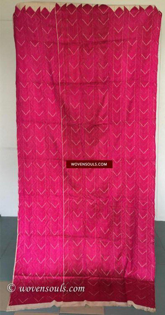 834 Thirma Phulkari Bagh-WOVENSOULS-Antique-Vintage-Textiles-Art-Decor