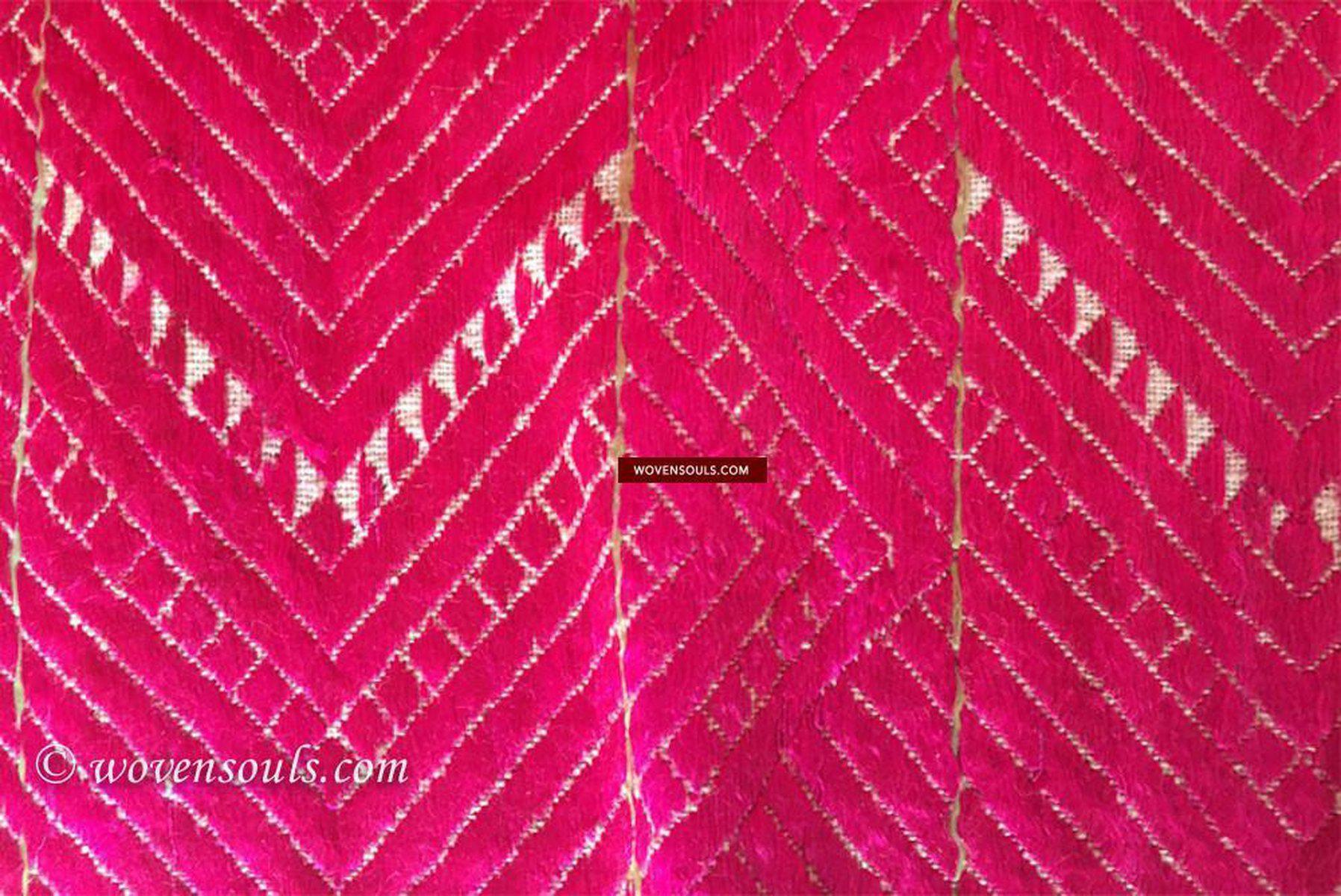 834 Thirma Phulkari Bagh-WOVENSOULS-Antique-Vintage-Textiles-Art-Decor