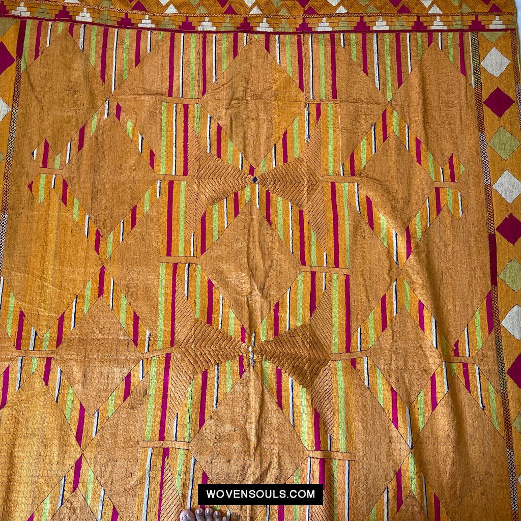837 Creative Art - Large Layout Bagh Phulkari-WOVENSOULS Antique Textiles & Art Gallery