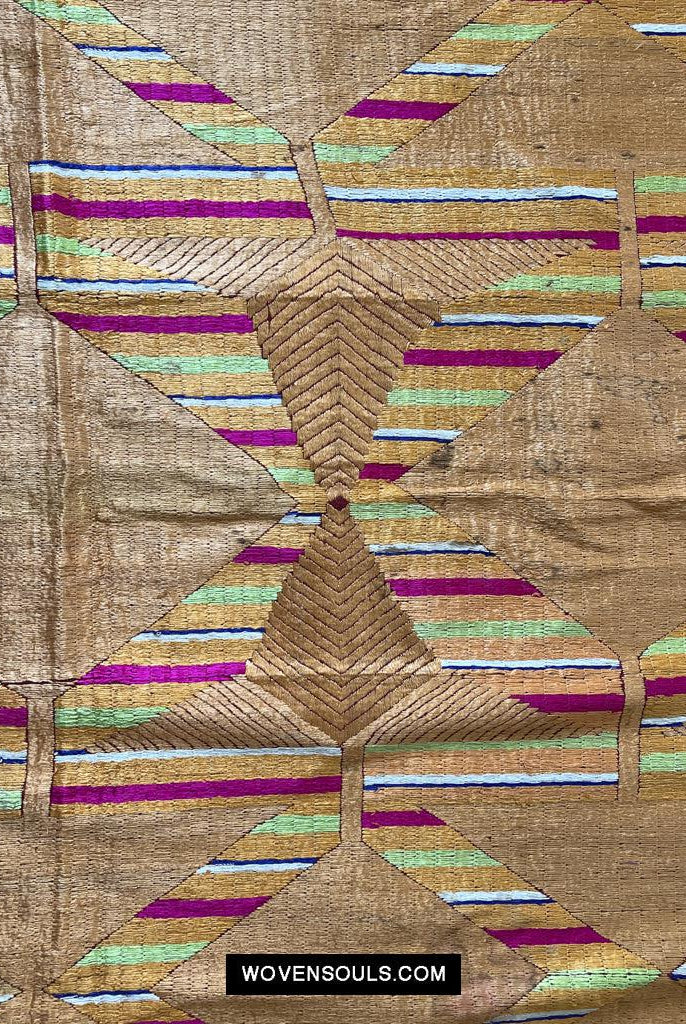 837 Creative Art - Large Layout Bagh Phulkari-WOVENSOULS Antique Textiles & Art Gallery