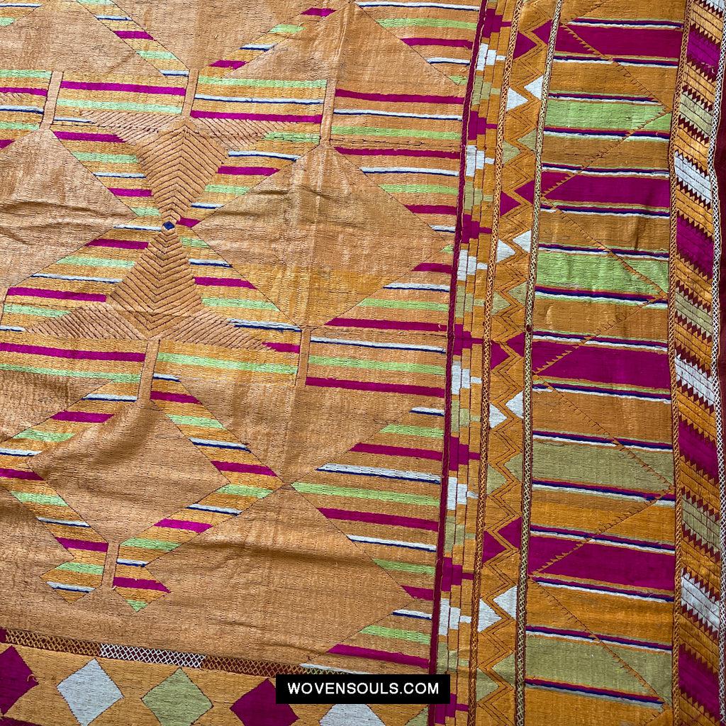 837 Creative Art - Large Layout Bagh Phulkari-WOVENSOULS Antique Textiles & Art Gallery