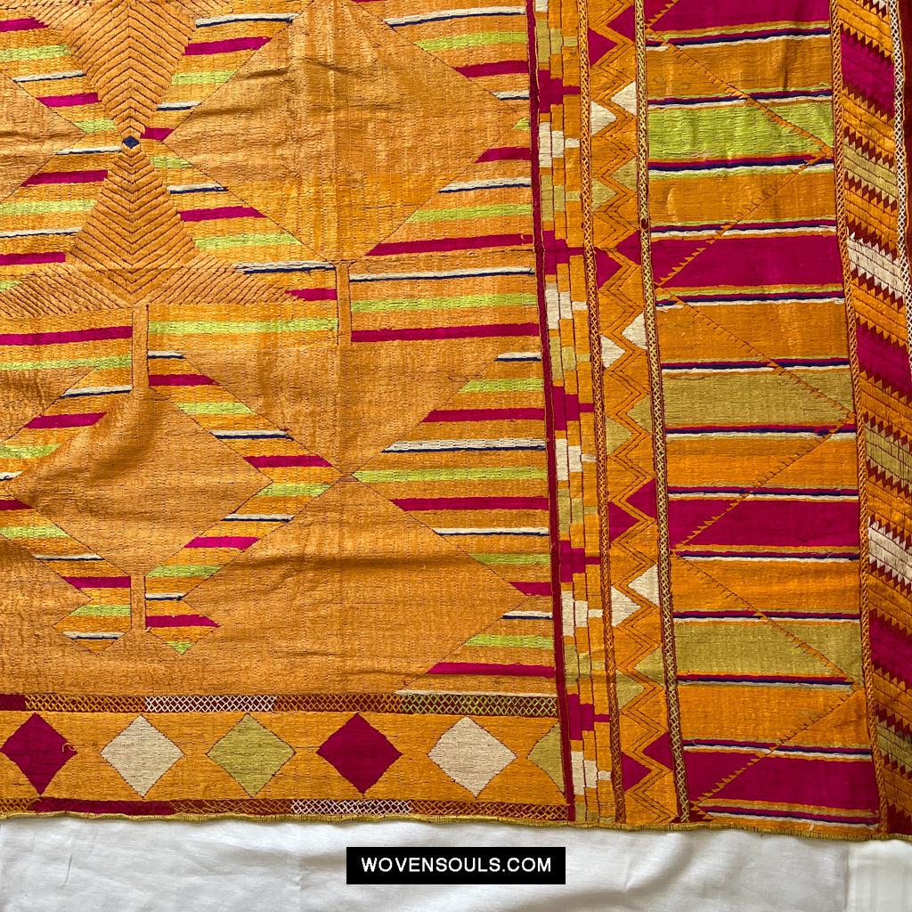 837 Creative Art - Large Layout Bagh Phulkari-WOVENSOULS Antique Textiles & Art Gallery