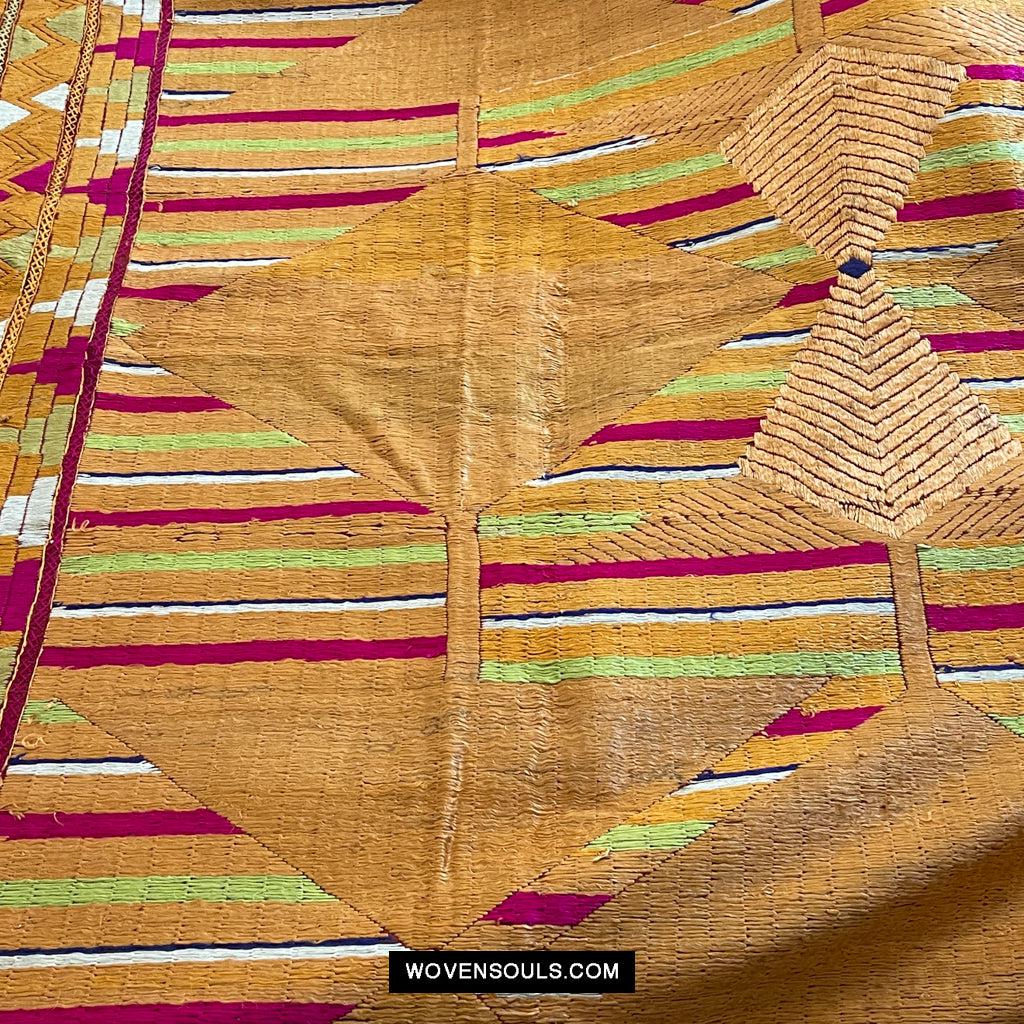 837 Creative Art - Large Layout Bagh Phulkari-WOVENSOULS Antique Textiles & Art Gallery