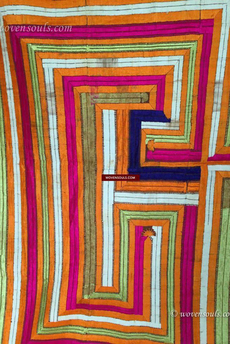 840 VERKAUFT Bhool Bhullaiya Phulkari Bagh-WOVENSOULS-Antike-Vintage-Textilien-Kunst-Dekor