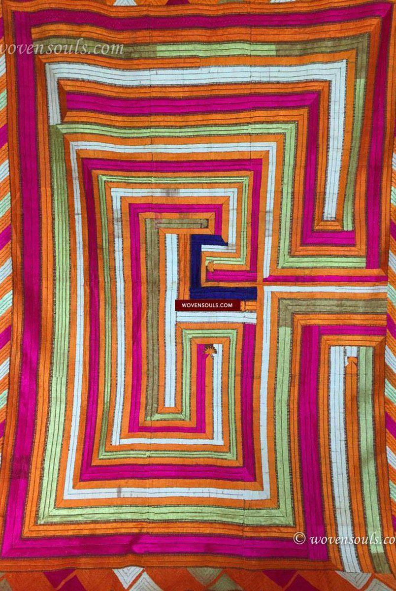 840 VERKAUFT Bhool Bhullaiya Phulkari Bagh-WOVENSOULS-Antike-Vintage-Textilien-Kunst-Dekor