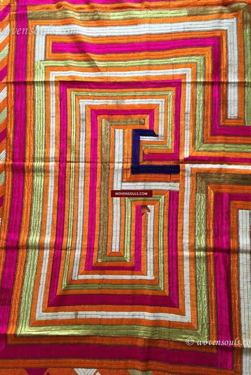 840 VERKAUFT Bhool Bhullaiya Phulkari Bagh-WOVENSOULS-Antike-Vintage-Textilien-Kunst-Dekor