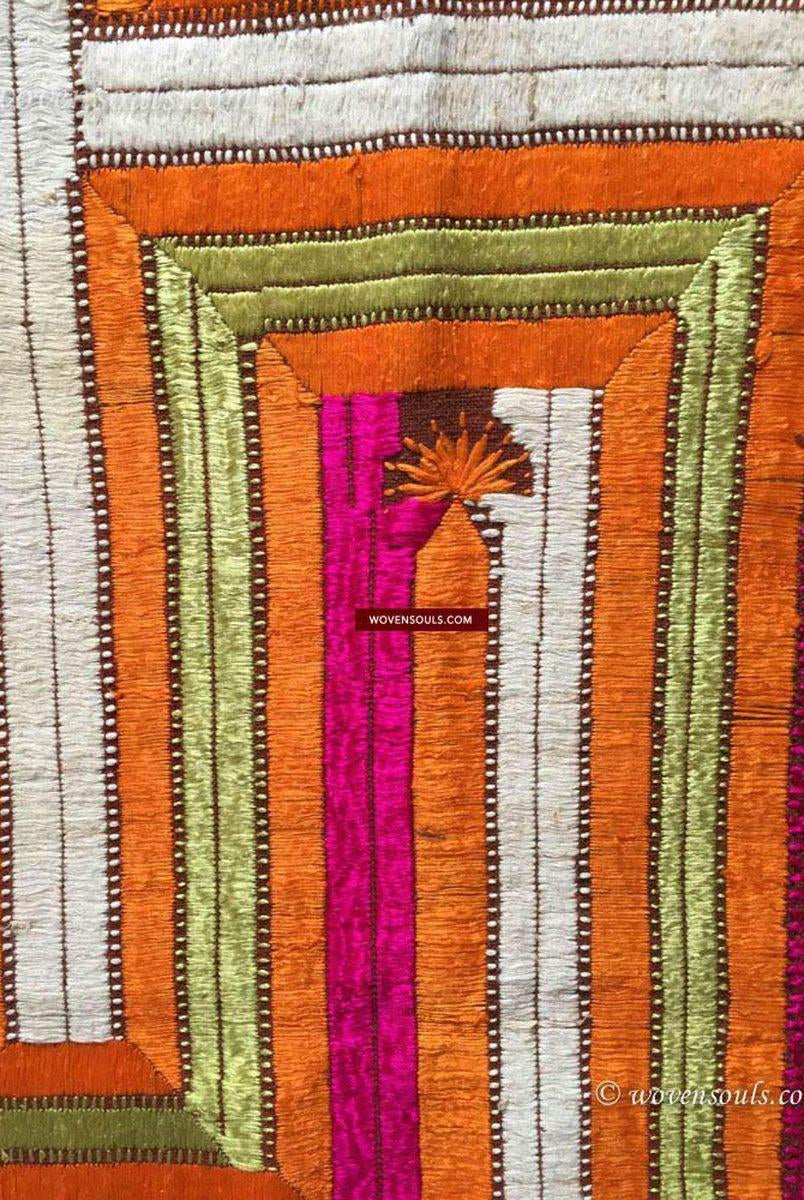 840 VERKAUFT Bhool Bhullaiya Phulkari Bagh-WOVENSOULS-Antike-Vintage-Textilien-Kunst-Dekor