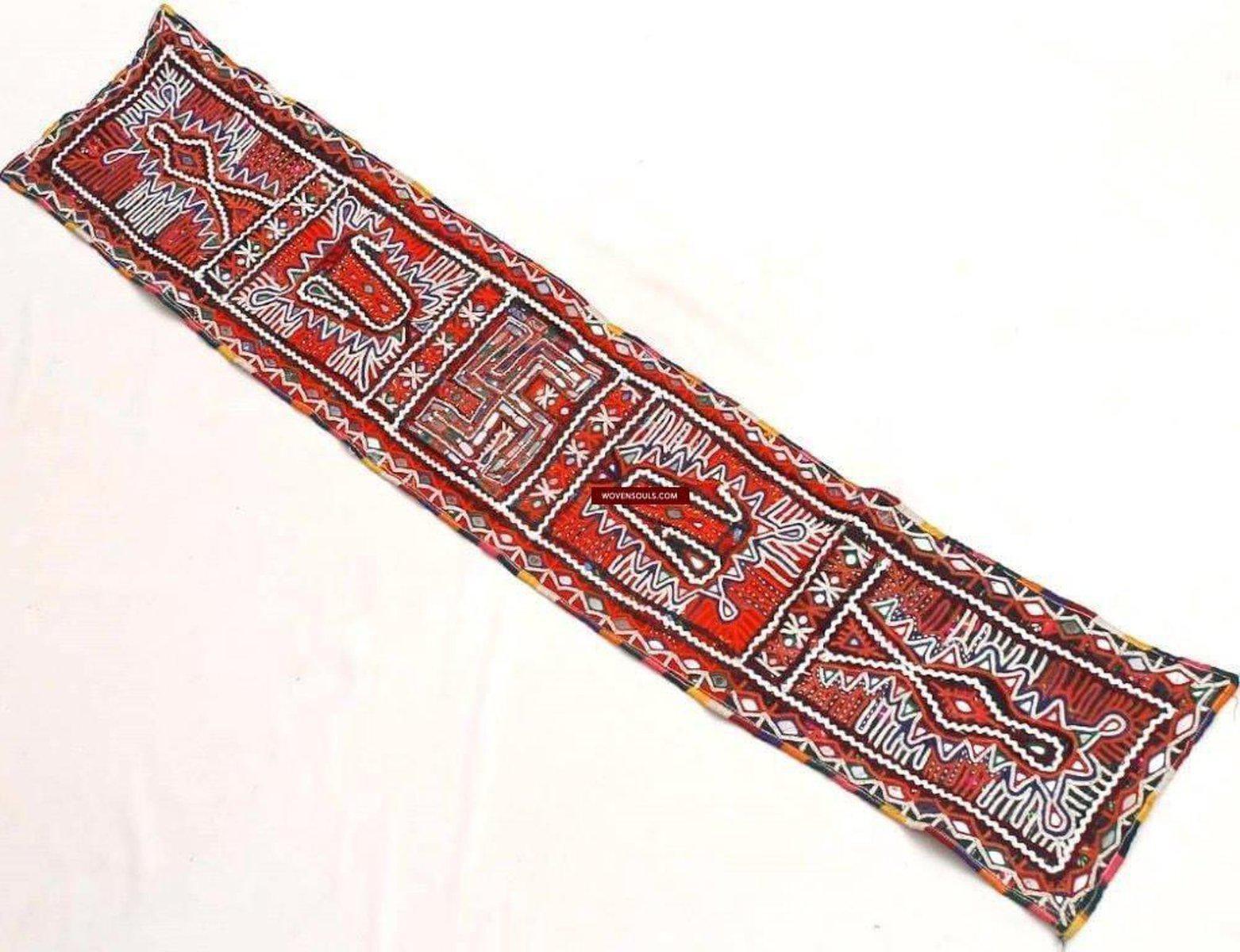 845 Vintage Rabari Panel-WOVENSOULS-Antique-Vintage-Textiles-Art-Decor