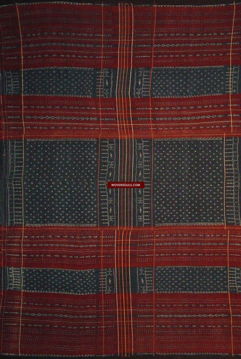 873 VERKAUFT Große alte wunderschöne Flores Ikat-Weberei von Nage Keo-WOVENSOULS-Antike-Vintage-Textilien-Kunst-Dekor
