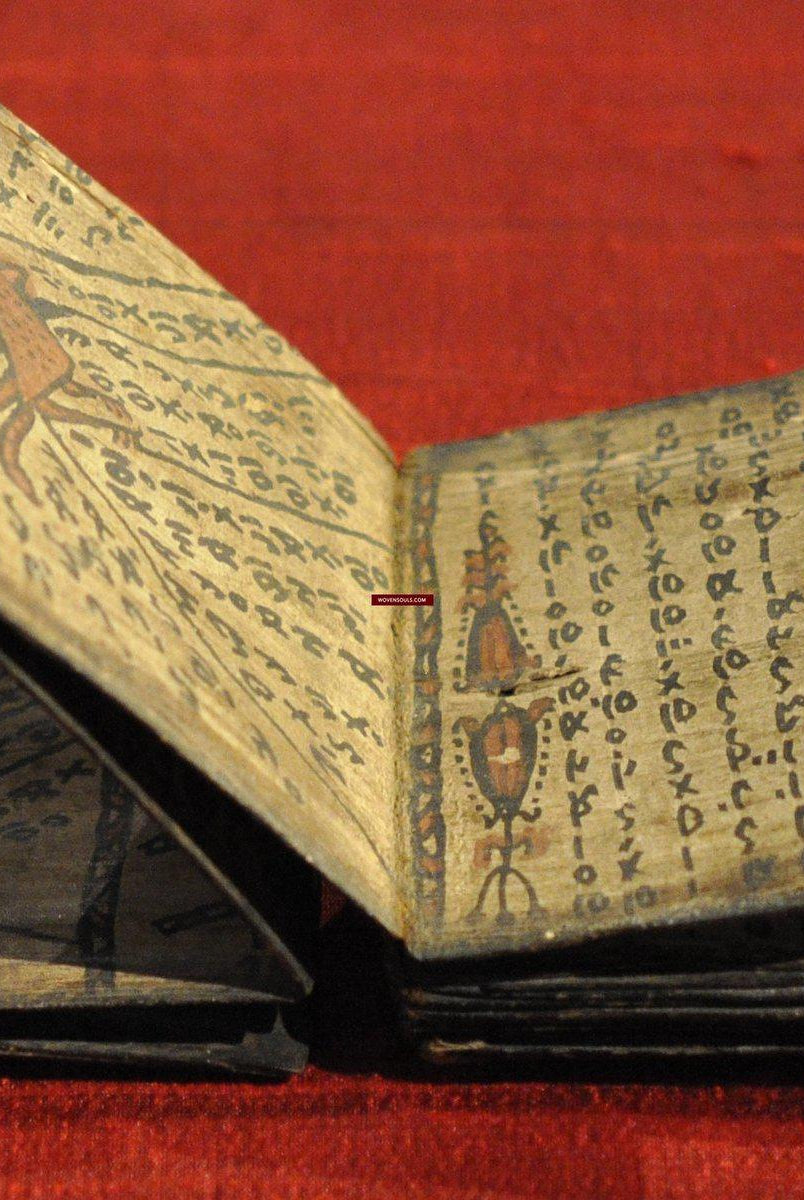 874 SOLD Rare Antique Batak Shaman Medicine Manuscript Pustaha-WOVENSOULS-Antique-Vintage-Textiles-Art-Decor