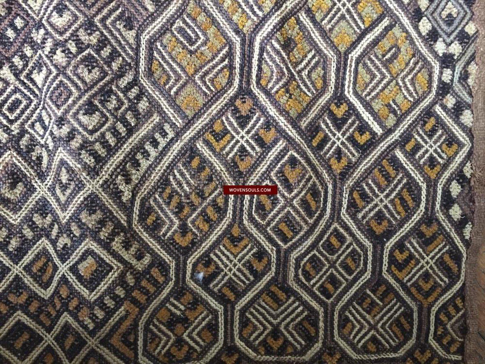 876 Superb Kuba Cloth-WOVENSOULS-Antique-Vintage-Textiles-Art-Decor