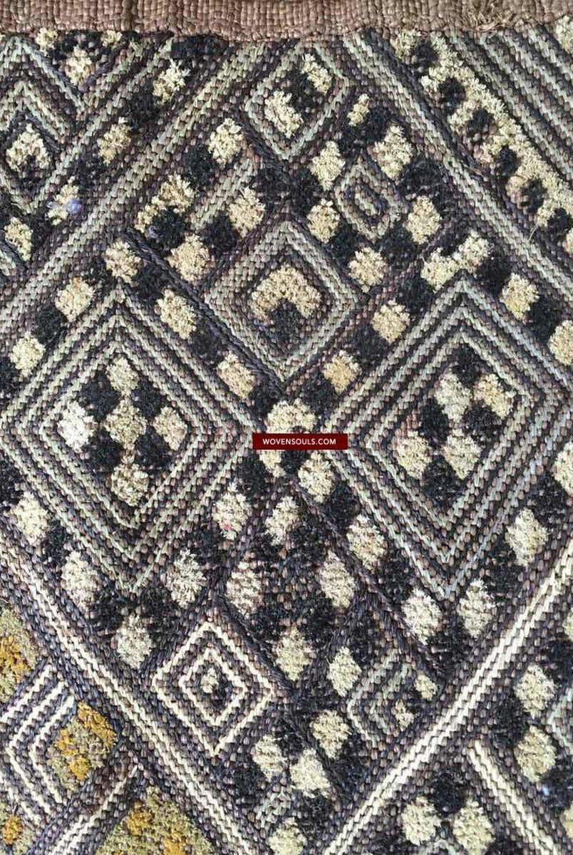876 Superb Kuba Cloth-WOVENSOULS-Antique-Vintage-Textiles-Art-Decor