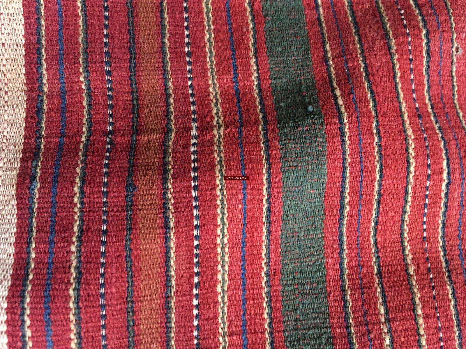 878 Antique Singaraja Balinese Woven Textile - Natural Dyes - sold-WOVENSOULS-Antique-Vintage-Textiles-Art-Decor