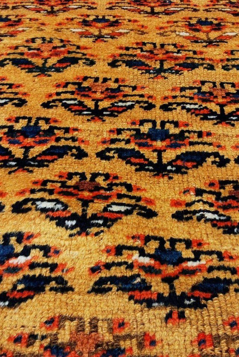887 Antique Camel Field Kurdish Rug - Gallery-2-WOVENSOULS-Antique-Vintage-Textiles-Art-Decor