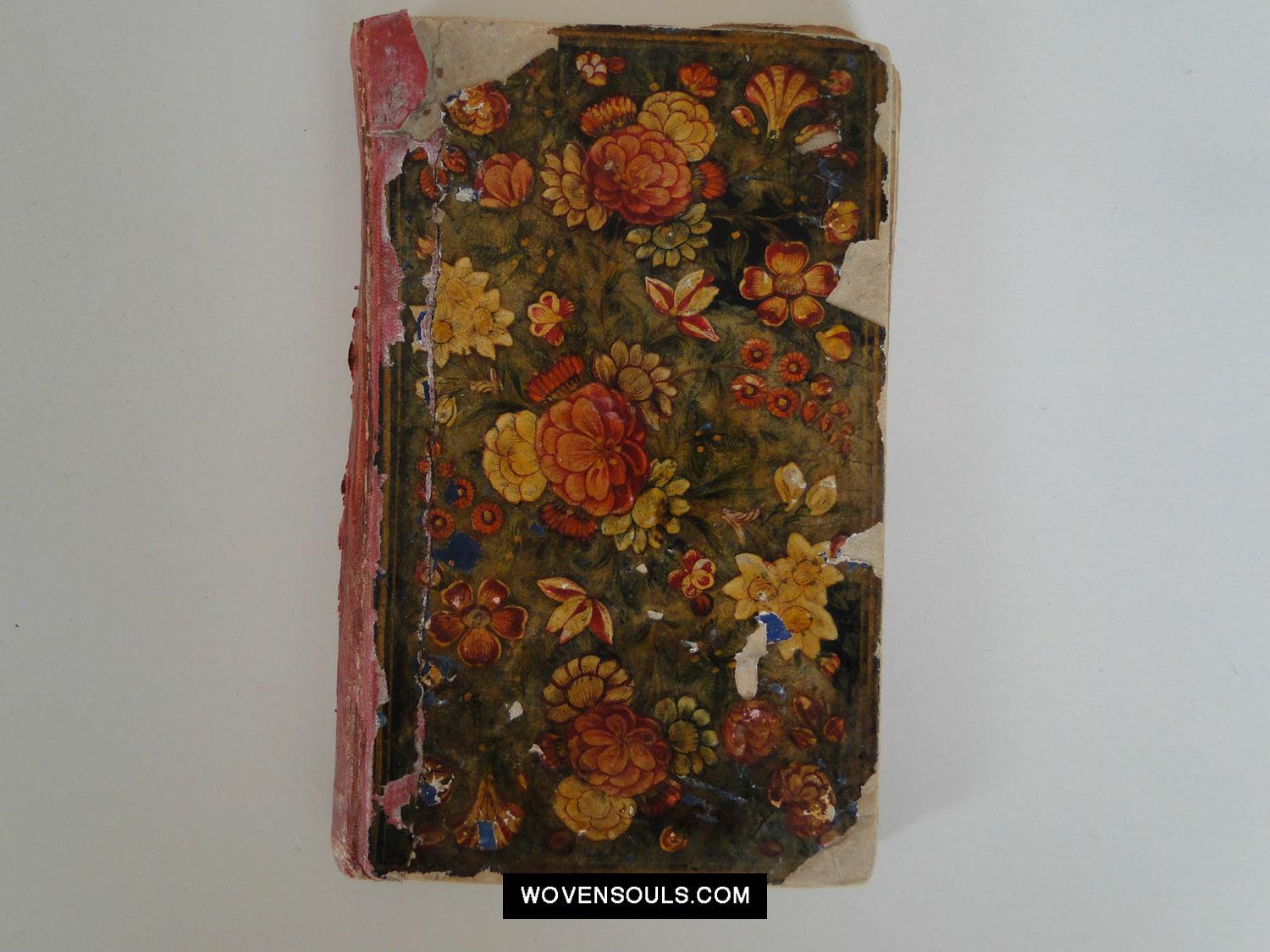 9004 SOLD Antique Prayer Book-WOVENSOULS Antique Textiles & Art Gallery