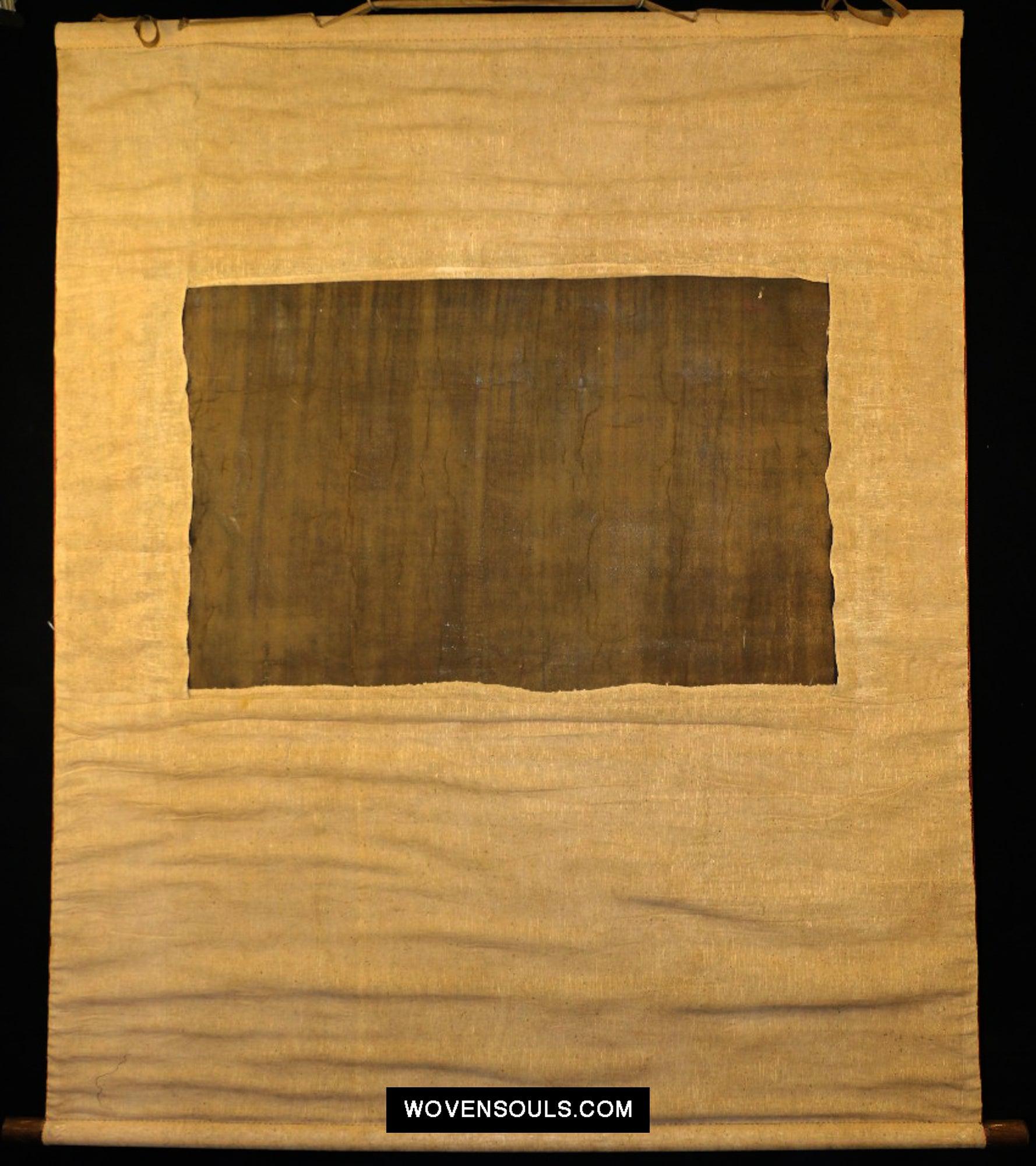 9013 Antique Tibetan Astrological Calendar - MASTERPIECE-WOVENSOULS Antique Textiles & Art Gallery