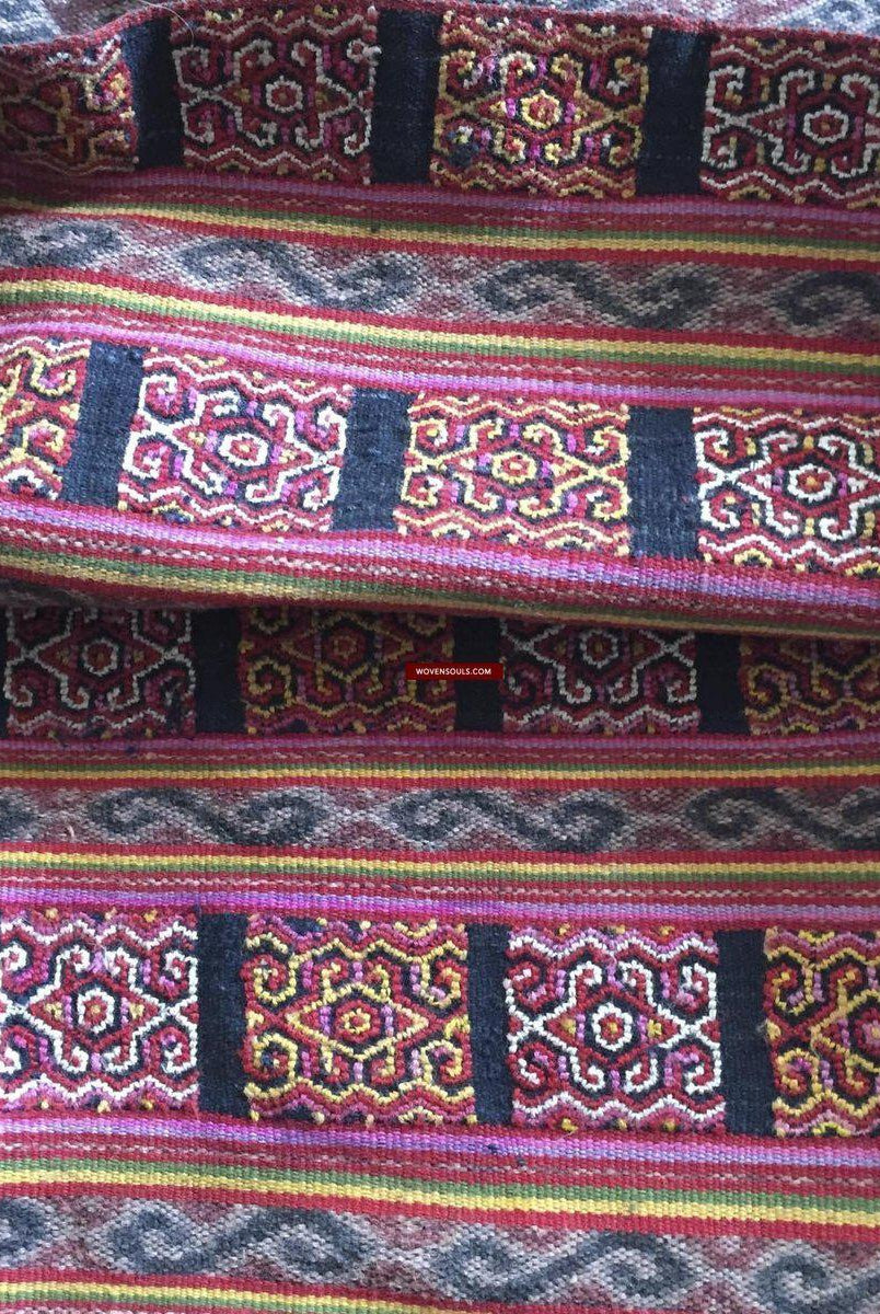 902 Alte Ikat-Sarong-Weberei mit zusätzlichem Schuss aus Biboki Timor-WOVENSOULS-Antike-Vintage-Textilien-Kunst-Dekor