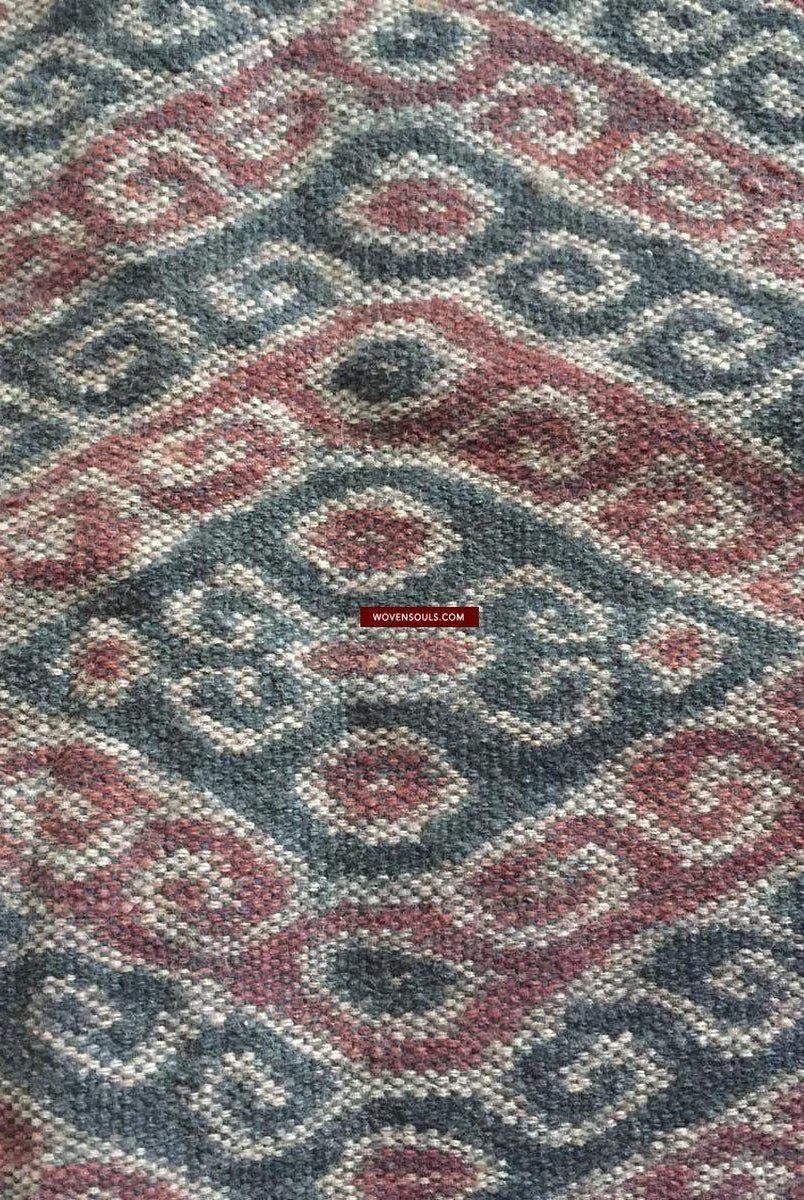 902 Alte Ikat-Sarong-Weberei mit zusätzlichem Schuss aus Biboki Timor-WOVENSOULS-Antike-Vintage-Textilien-Kunst-Dekor