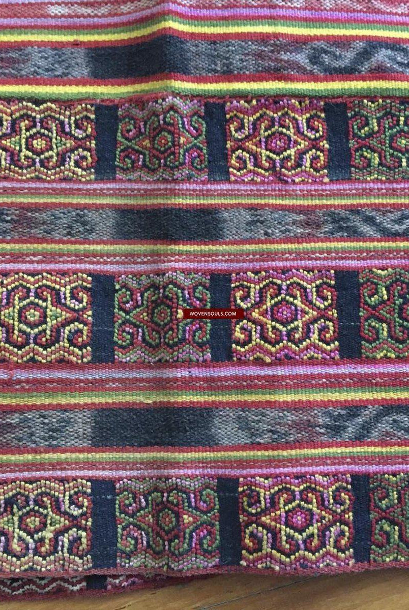902 Alte Ikat-Sarong-Weberei mit zusätzlichem Schuss aus Biboki Timor-WOVENSOULS-Antike-Vintage-Textilien-Kunst-Dekor