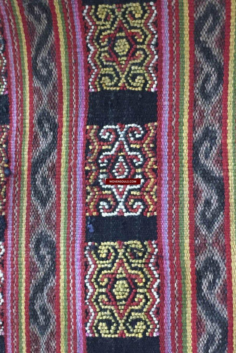 902 Alte Ikat-Sarong-Weberei mit zusätzlichem Schuss aus Biboki Timor-WOVENSOULS-Antike-Vintage-Textilien-Kunst-Dekor