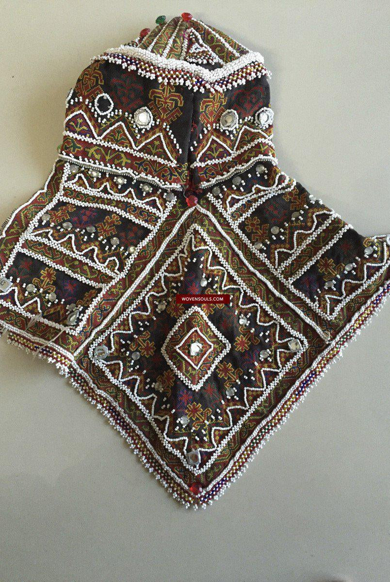 910 VENDUTO Cappello da bambino Kohistani-WOVENSOULS-Arredamento artistico-tessile-vintage-antico