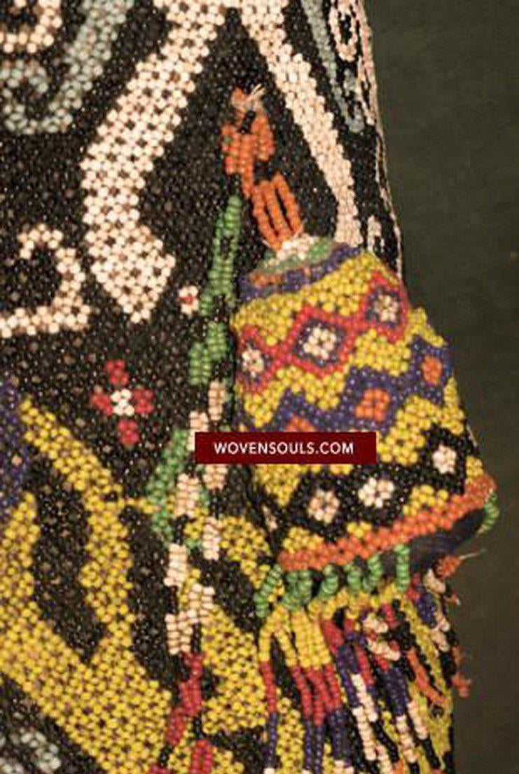 925 Old Borneo Baby Carrier Kalimantan-WOVENSOULS-Antique-Vintage-Textiles-Art-Decor