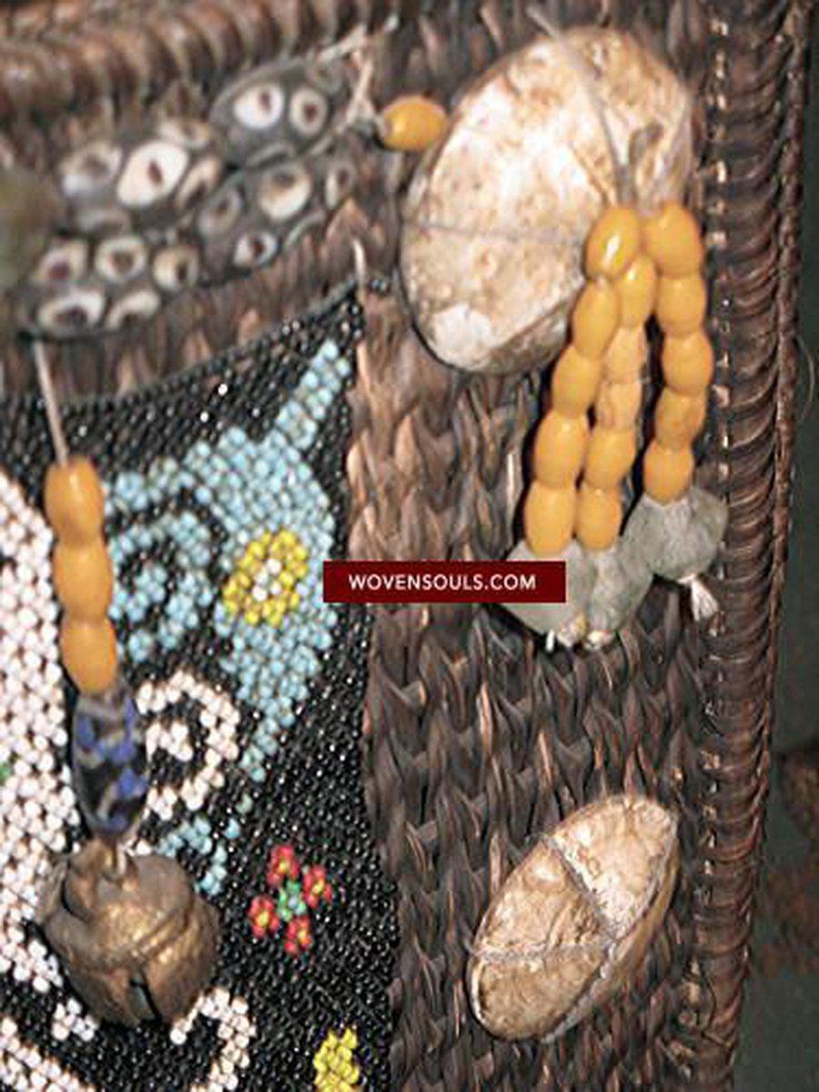 925 Old Borneo Baby Carrier Kalimantan-WOVENSOULS-Antique-Vintage-Textiles-Art-Decor