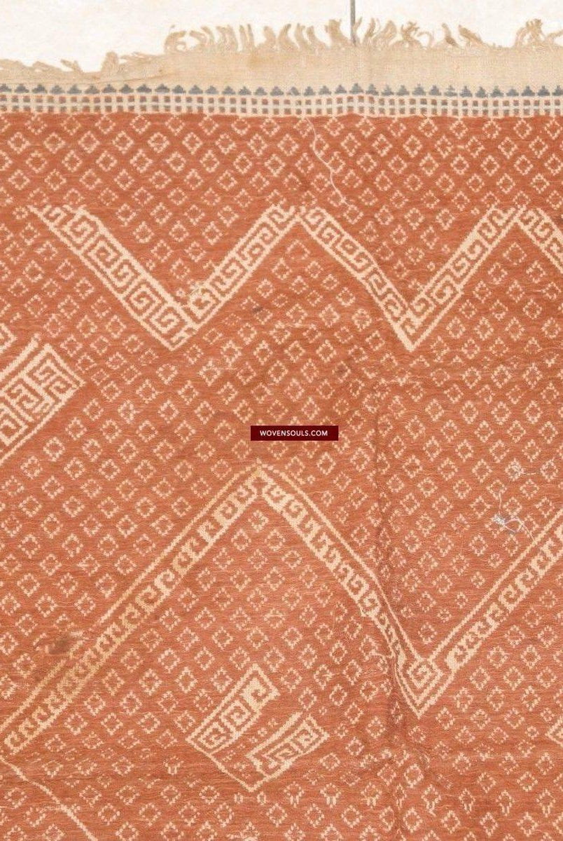 927 Rare Antique Tampan Ship cloth Sumatra Textile Art-WOVENSOULS-Antique-Vintage-Textiles-Art-Decor