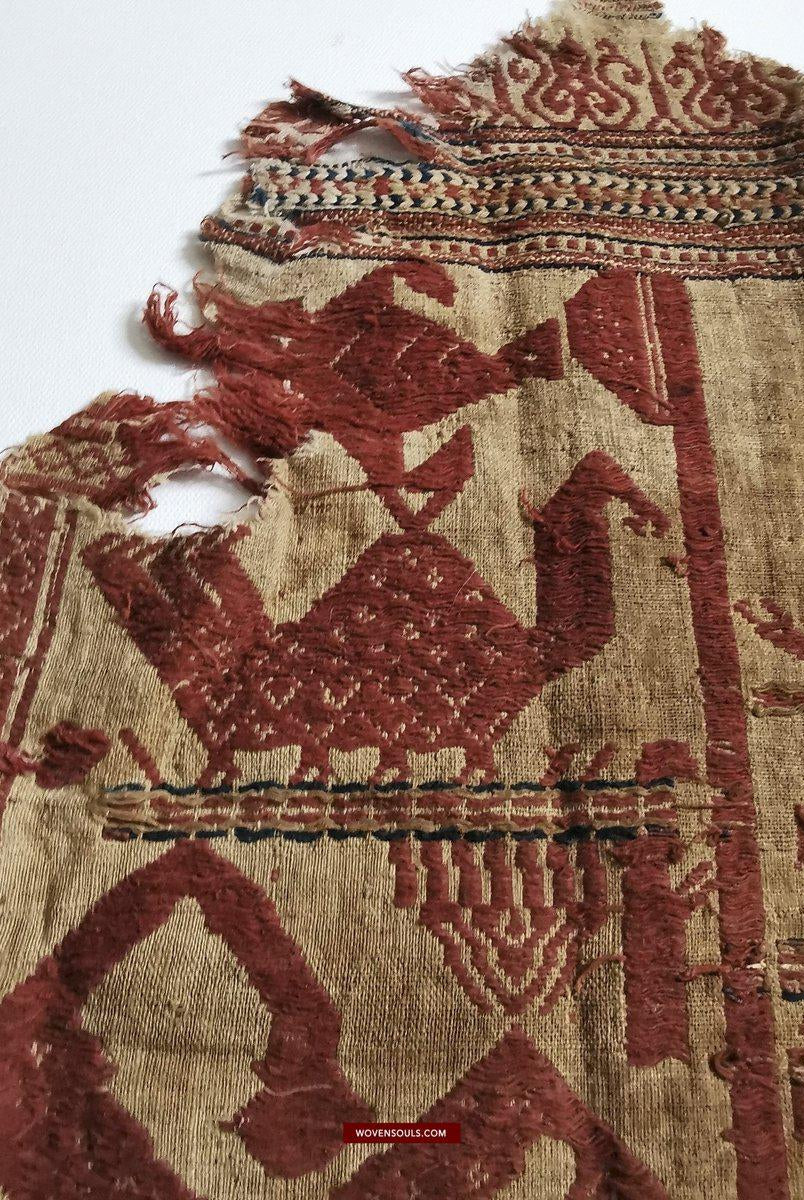 929 Superb Antique Semangka Tampan Shipcloth Sumatra Textile - 1700s-WOVENSOULS-Antique-Vintage-Textiles-Art-Decor