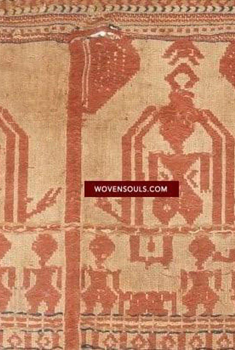 929 Superb Antique Semangka Tampan Shipcloth Sumatra Textile - 1700s-WOVENSOULS-Antique-Vintage-Textiles-Art-Decor