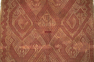 930 Antique Sumatra Tampan Ship cloth Textile Weaving-WOVENSOULS-Antique-Vintage-Textiles-Art-Decor