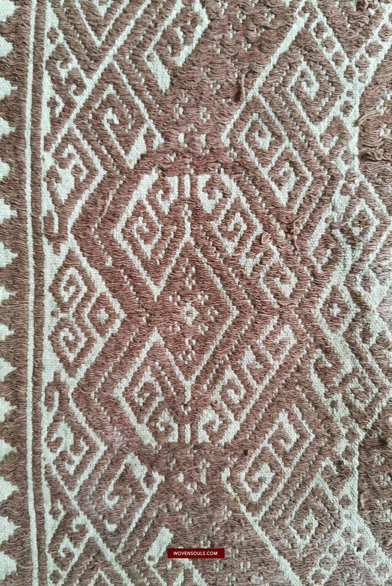 931 Antique SUmatran Tampan Shipcloth Textile-WOVENSOULS-Antique-Vintage-Textiles-Art-Decor