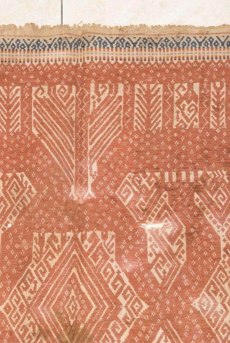 931 Antique SUmatran Tampan Shipcloth Textile-WOVENSOULS-Antique-Vintage-Textiles-Art-Decor