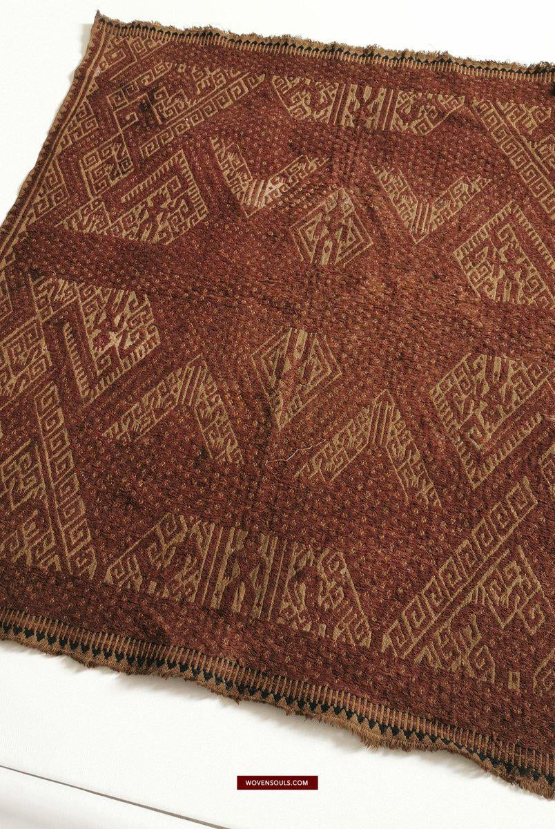 932 Antique Sumatra Tampan Shipcloth Textile Weaving-WOVENSOULS-Antique-Vintage-Textiles-Art-Decor
