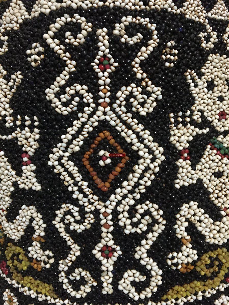 986 Old Beaded Dayak Baby Carrier from Borneo-WOVENSOULS-Antique-Vintage-Textiles-Art-Decor